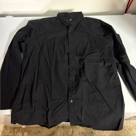 Uniqlo Other - Uniqlo Black Dress Shirt Size XL